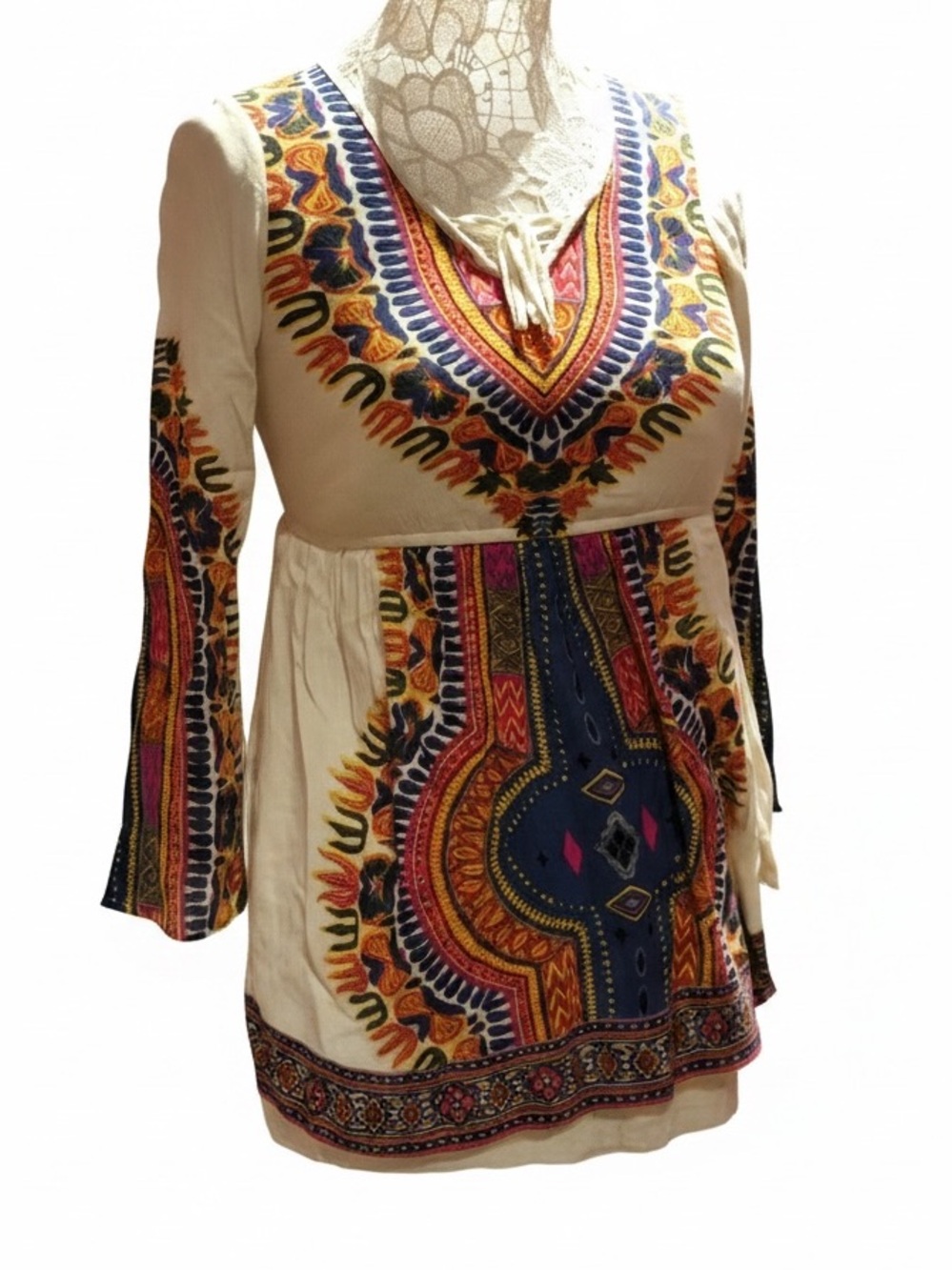 Bohemian Zoe and rose top